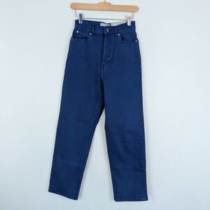 Everlane The Way-High Straight Leg Jean - Blue NWT